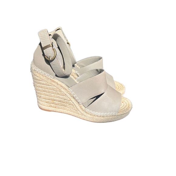 Treasure & Bond Sannibel Platform Wedge Sandal grey size 10 - Picture 1 of 6